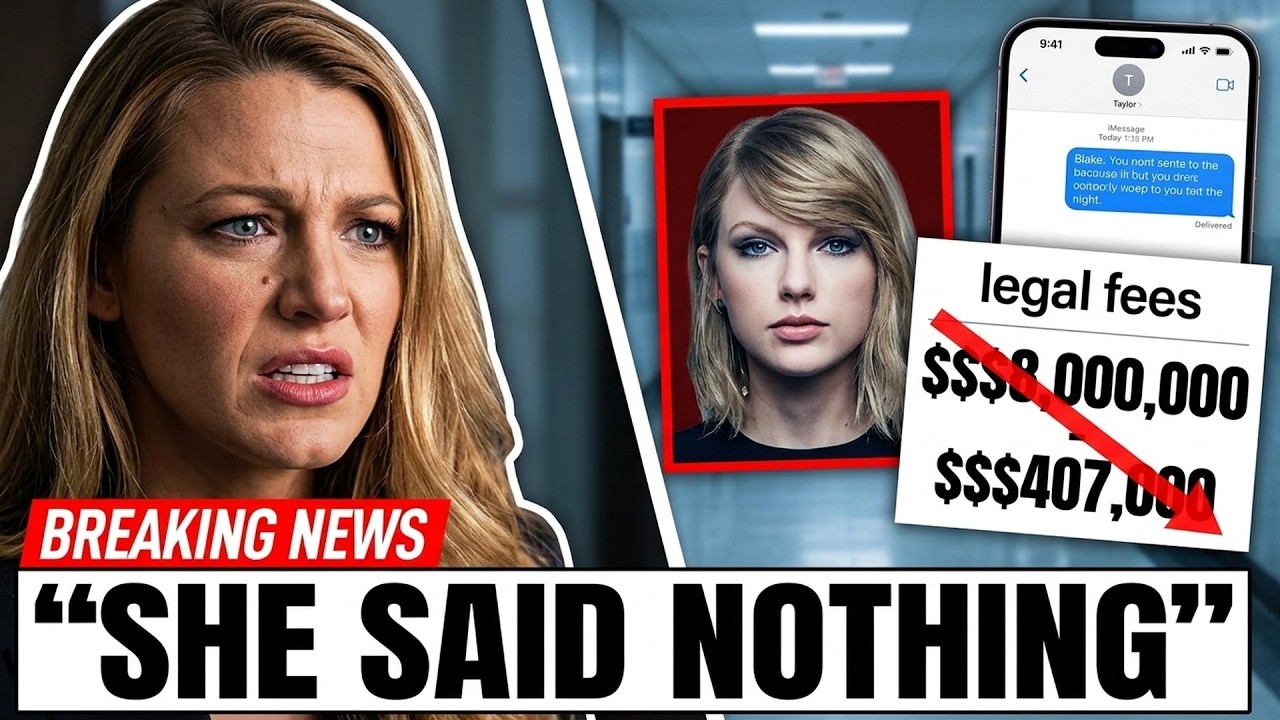 Blake Lively LOSES IT After Taylor Swift's Silence On $8 million Ruling!