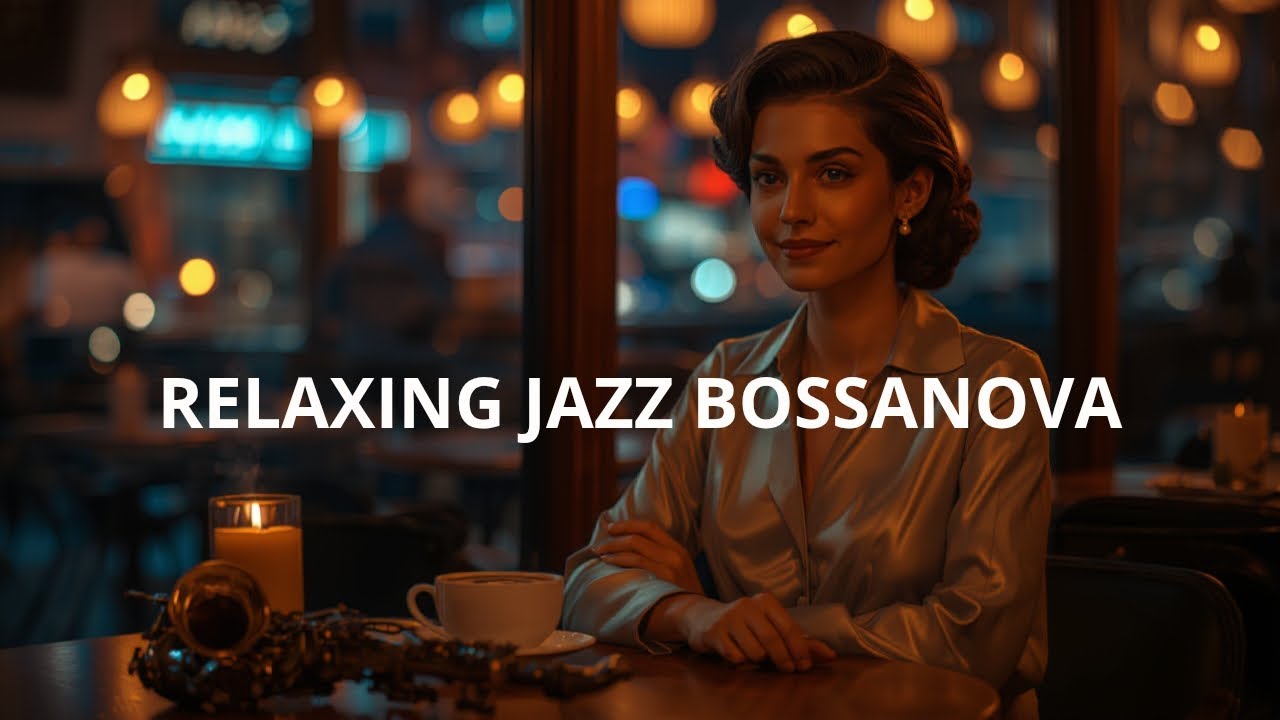 Relaxing Jazz Bossa Nova ☕ Smooth Coffee Shop Music for Study, Work & Relax ( 1 Hours )