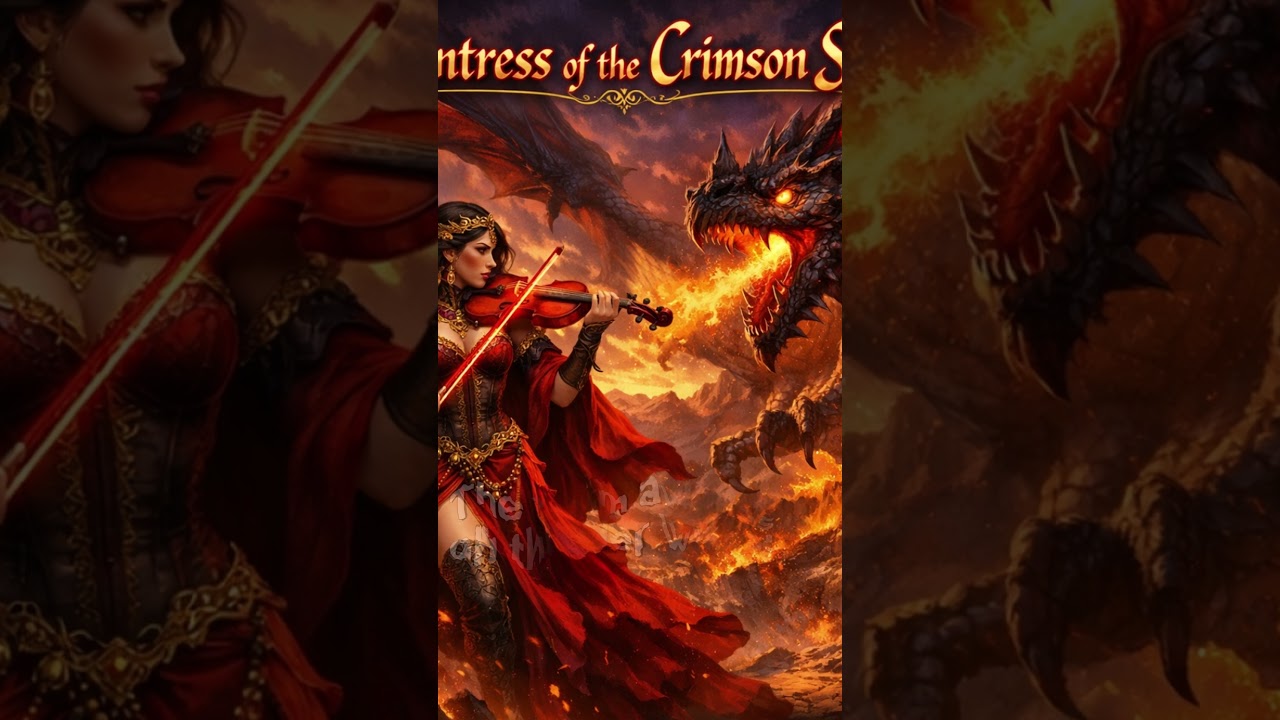 Enchantress of the Crimson Strings | Epic Symphonic Power Metal Violin Fantasy Drop! 🔥