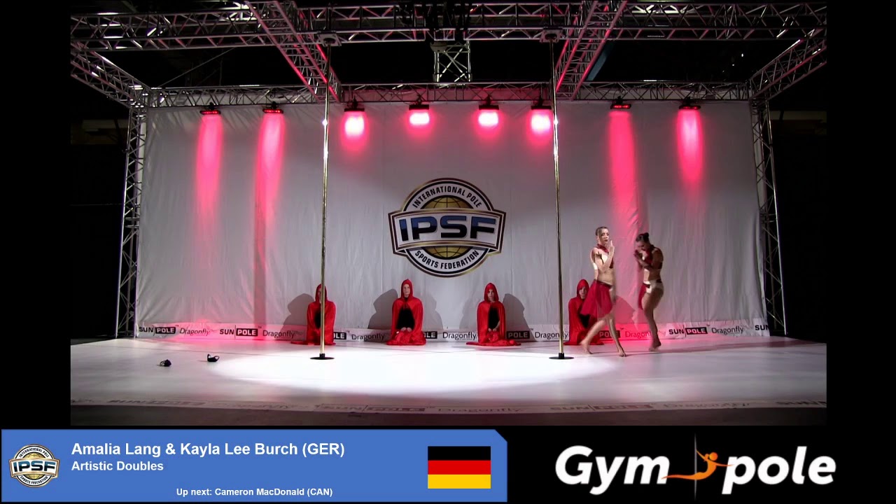 WPSC19 - Artistic Pole - Doubles - Amalia Lang & Kayla Lee Burch - Germany