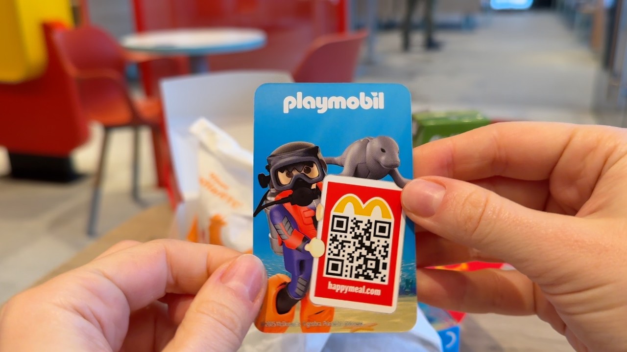 😍 OMG New Collection Happy Meal Toy Unboxing | Playmobil Happy Meal Toy