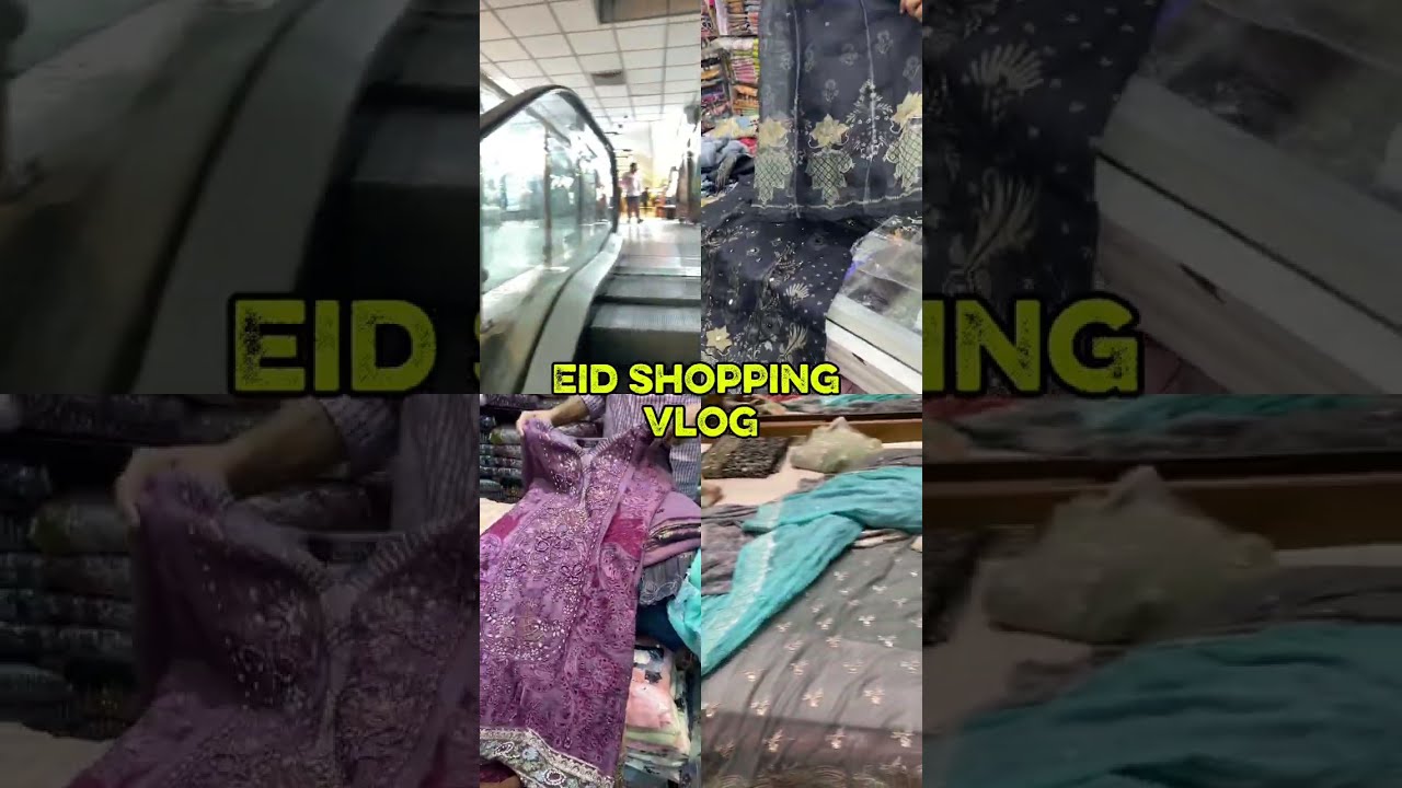 কার কার ঈদের শপিং শেষ এবং কে কি কিনলেন? 