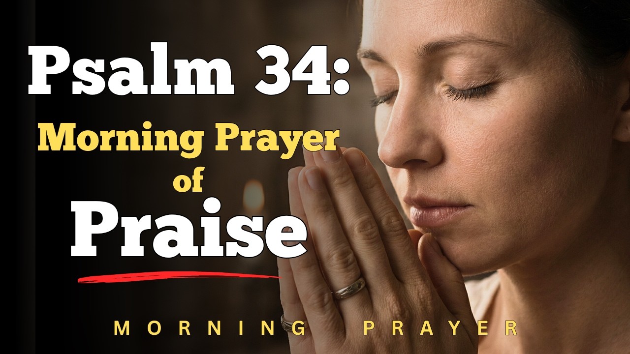 Psalm 34: I Will Bless the Lord at All Times | Morning Prayer of Praise