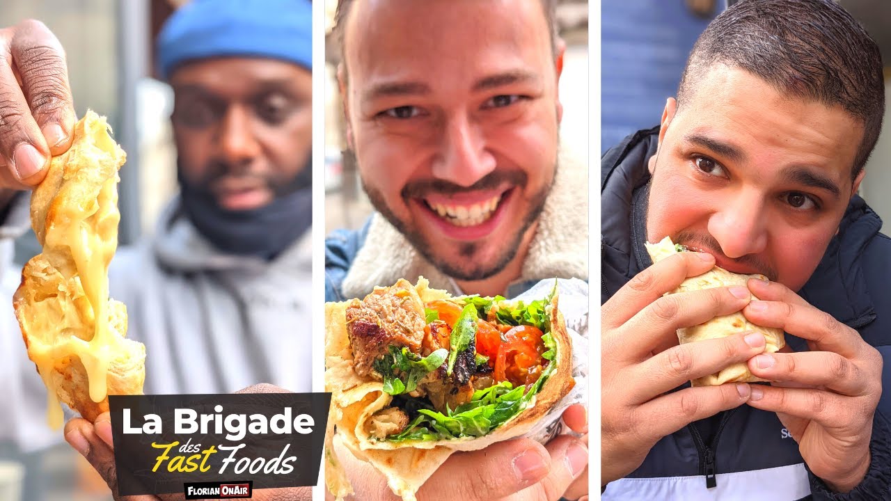 Un MIX entre TACOS, NAAN,WRAP, MSEMEN... La Brigade teste! - VLOG #1126