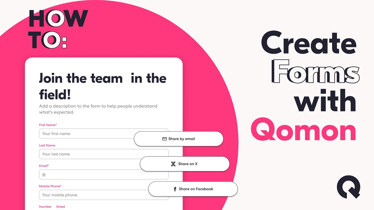 Create Forms with Qomon