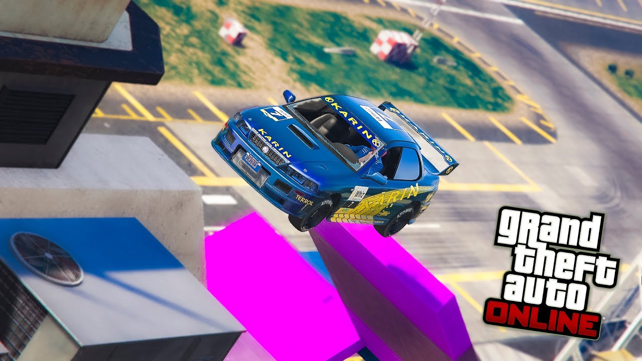 БЕЗ БАГОВ ЭТУ КАРТУ НЕ ПРОЙТИ! СКИЛЛ ТЕСТ НА ЛЕГЕНДАРНОЙ ТАЧКЕ В GTA 5 ONLINE (ГОНКИ ГТА 5 ОНЛАЙН)