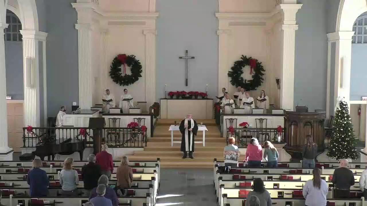 Sunday service at First Congregational Church of Evanston, UCC on January 04, 2026.