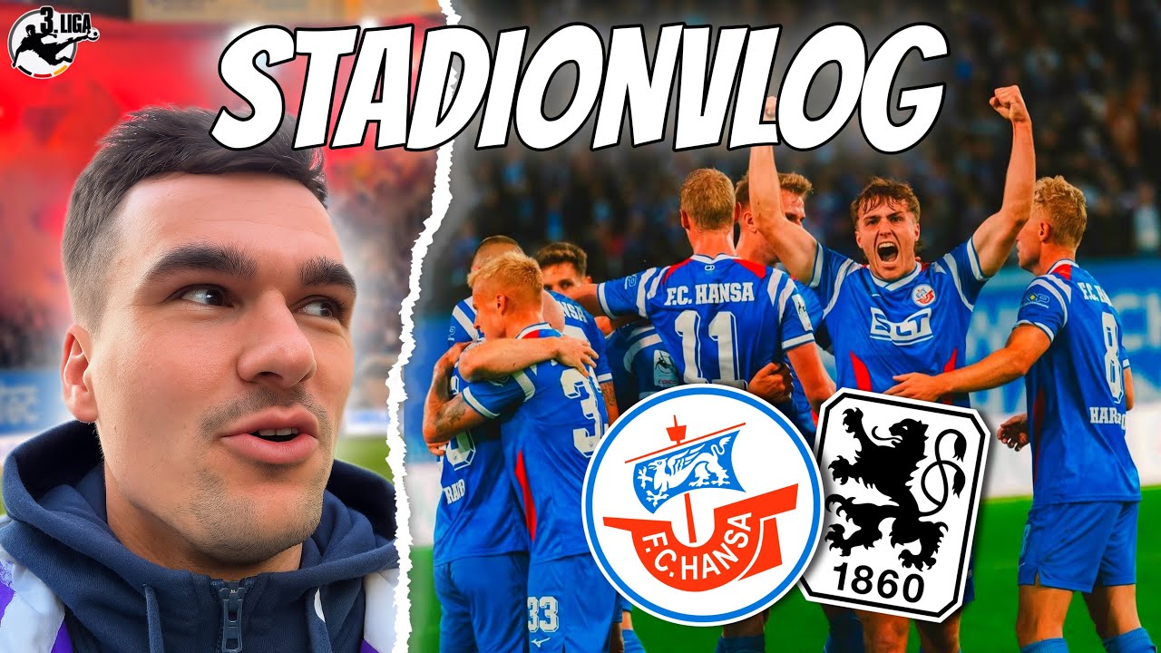 FEUERWERK IN DER OFFENSIVE 🧨💙🤍 | Hansa Rostock vs. 1860 München | 6. Spieltag - 3. Liga