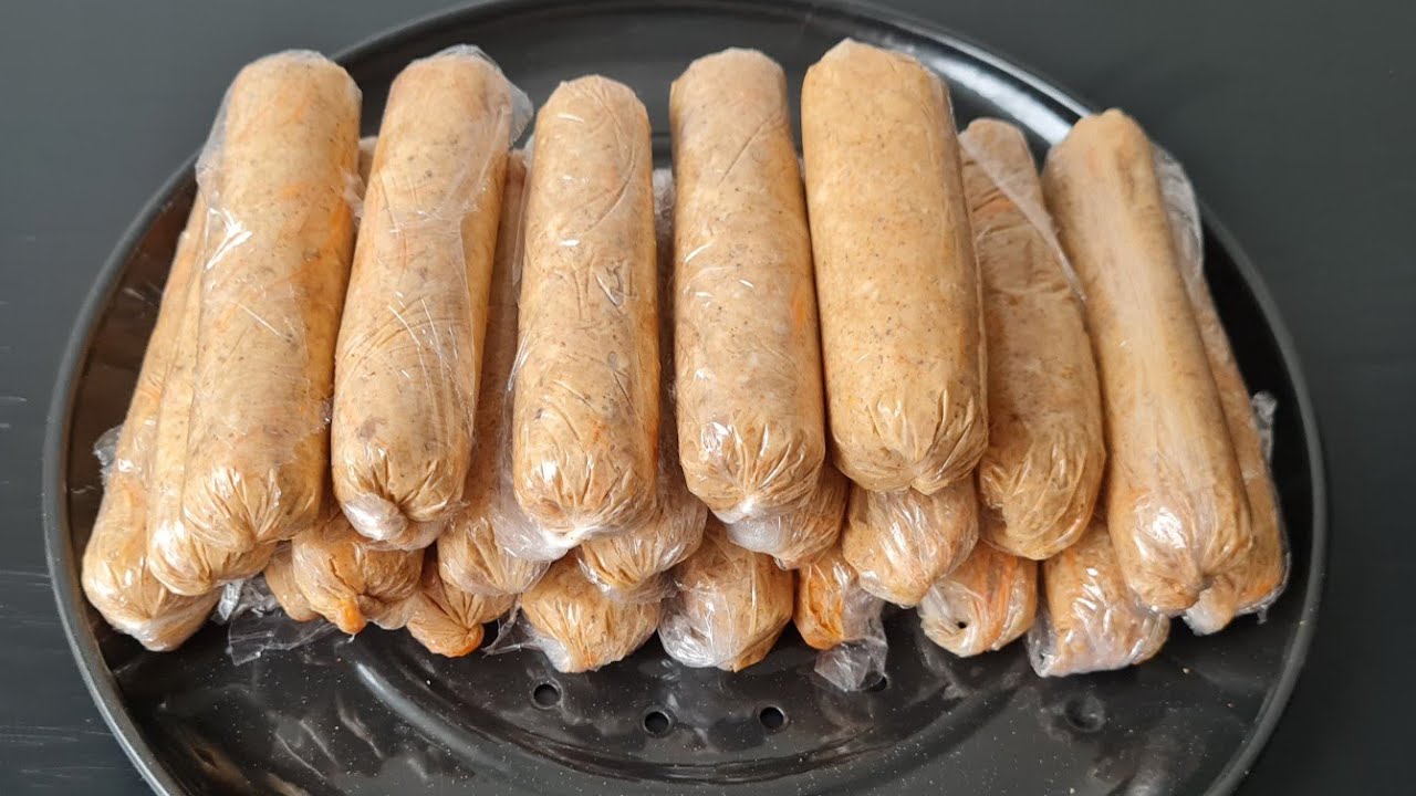 Cách Làm Chả Lụa MiNi Nấm & Yến Mạch Chay
