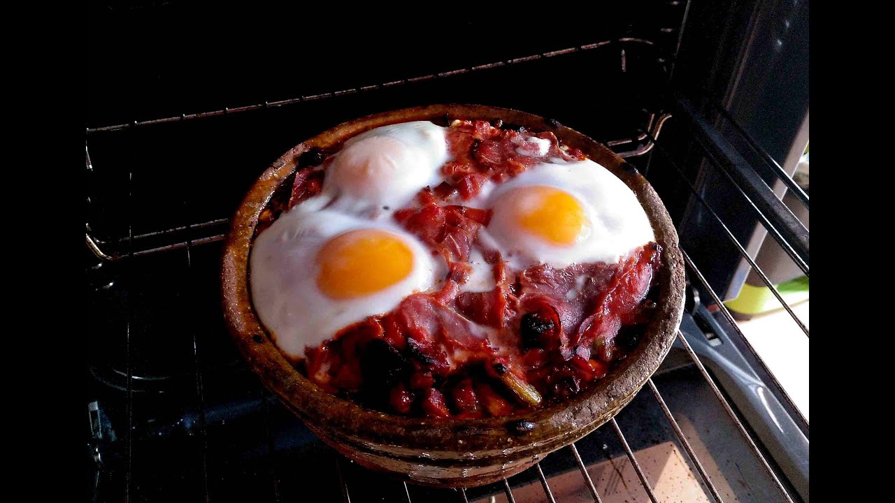 Receta  Huevos Al Plato