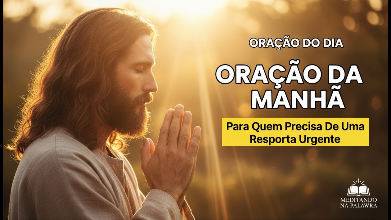 ORAÇÃO URGENTE DA MANHÃ! DEUS VAI SUPRIR TODAS AS SUAS NECESSIDADES (Filipenses 4:19)