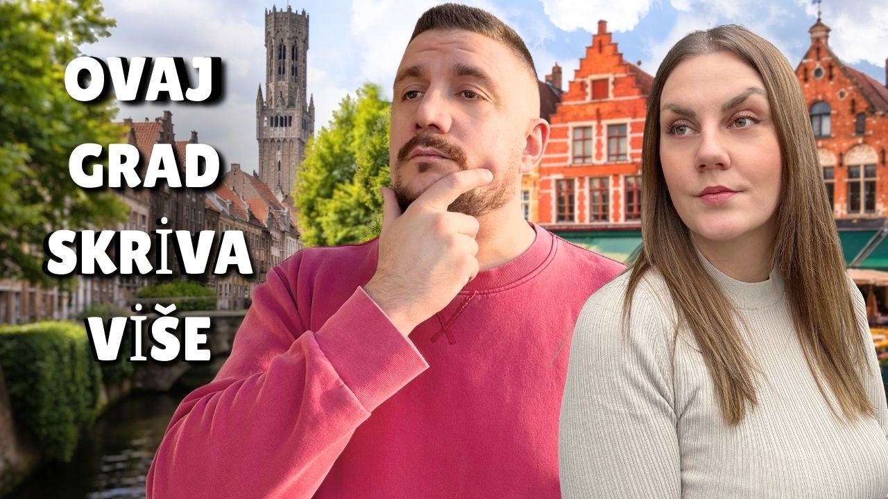 Grad koji izgleda kao BAJKA – ali skriva MRAČNE tajne povijesti 🌙 | Brugge, Belgija