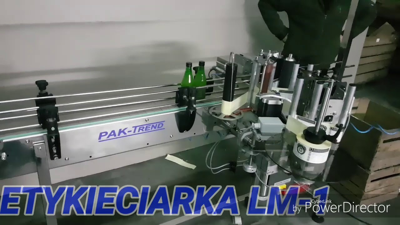 Etykieciarka LM-1 PAK-TREND Etykietowanie butelek, słoik&oacute;w itp...