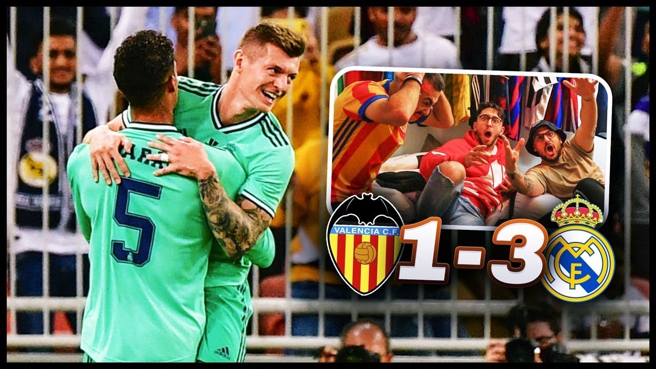 HINCHA DEL VALENCIA REACCIONA AL VALENCIA 1 - 3 REAL MADRID *ENFADO BRUTAL*