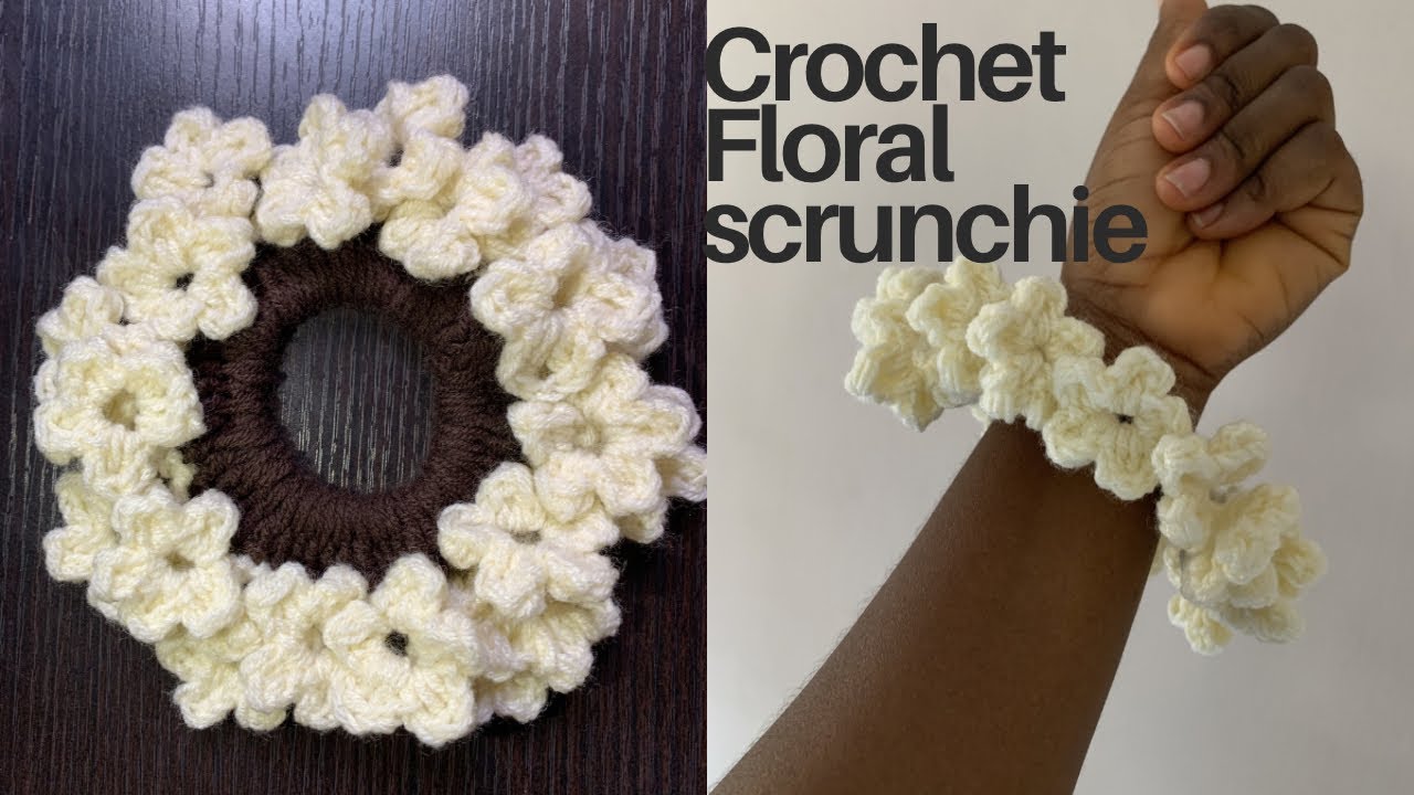 Beginner Crochet Scrunchie You’ll Actually Wear