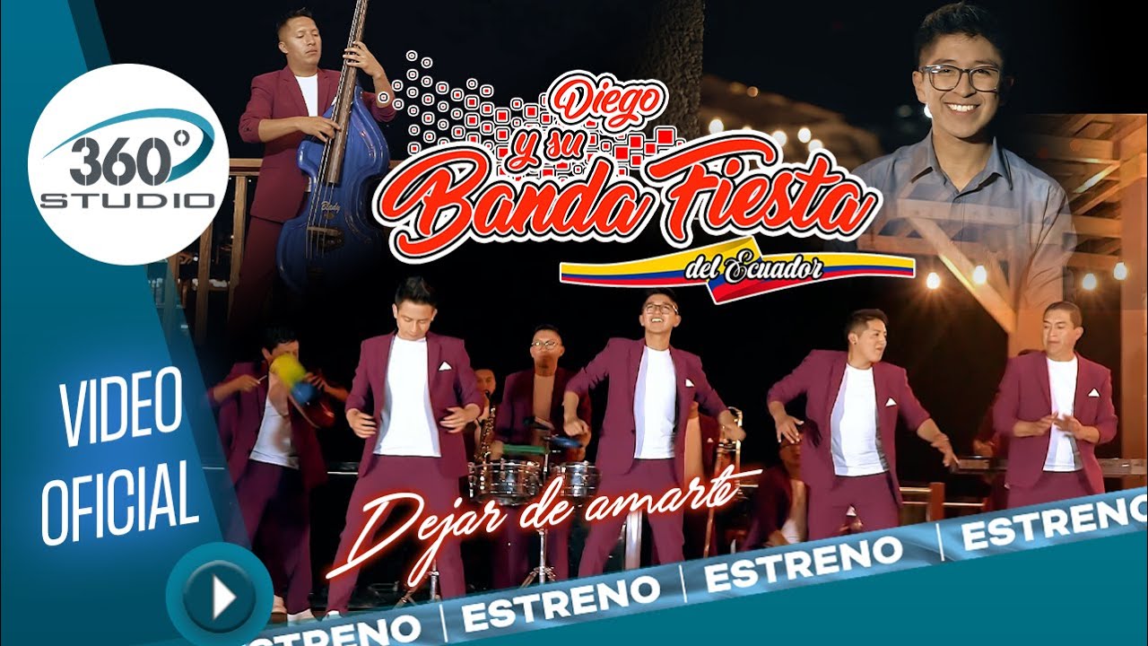 DIEGO Y SU BANDA FIESTA 2023 - DEJAR DE AMARTE VIDEO OFICIAL 4K
