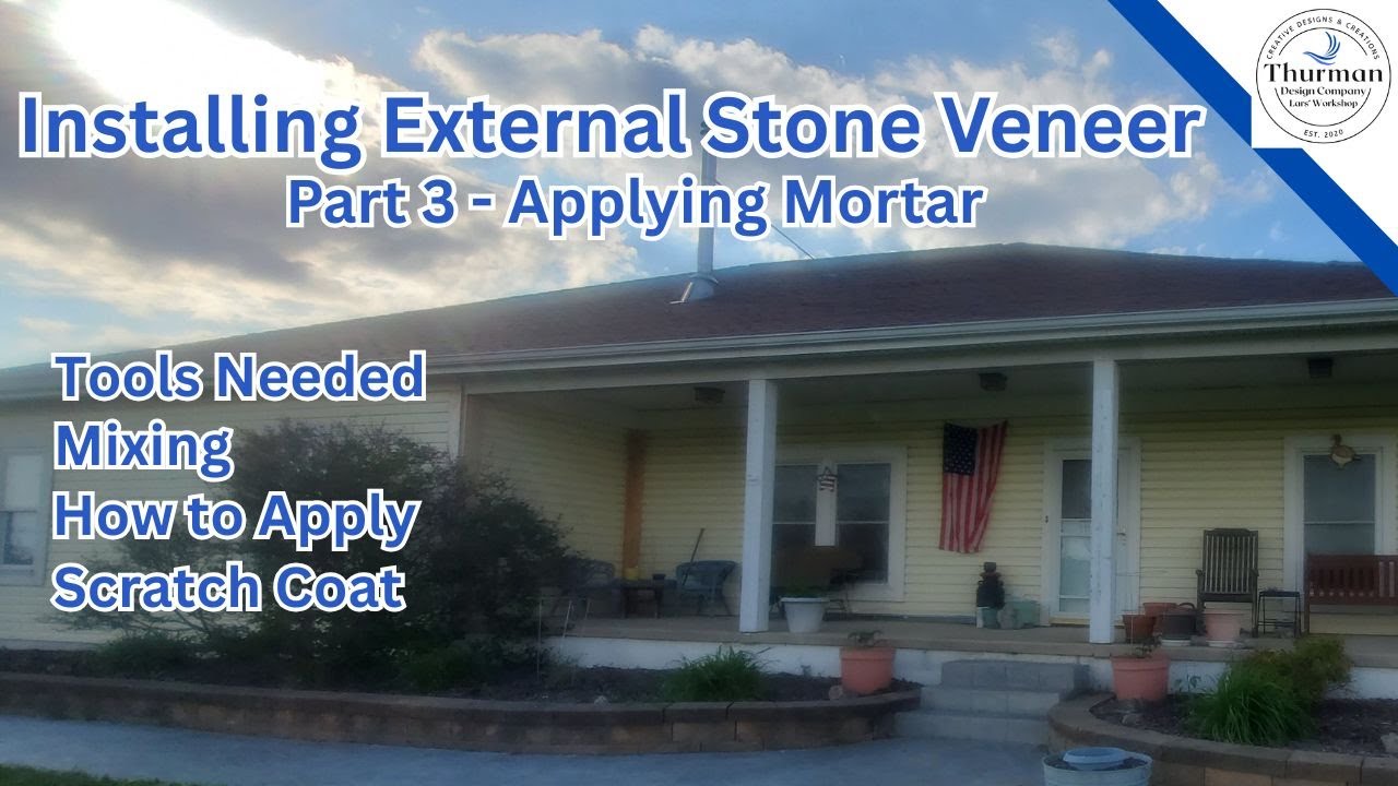 Applying Mortar For Stone Veneer