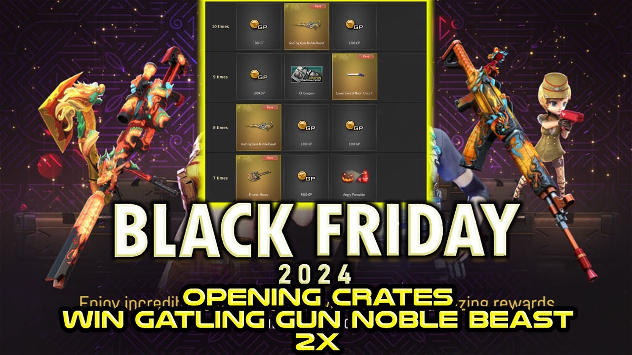 Black Friday 2024 | Crates Opening | Crossfire West