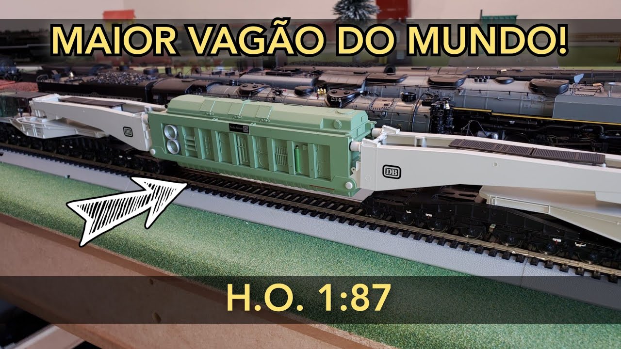 MAIOR VAG&Atilde;O DO MUNDO 🌎 | Trix 23994 Schnabel HO