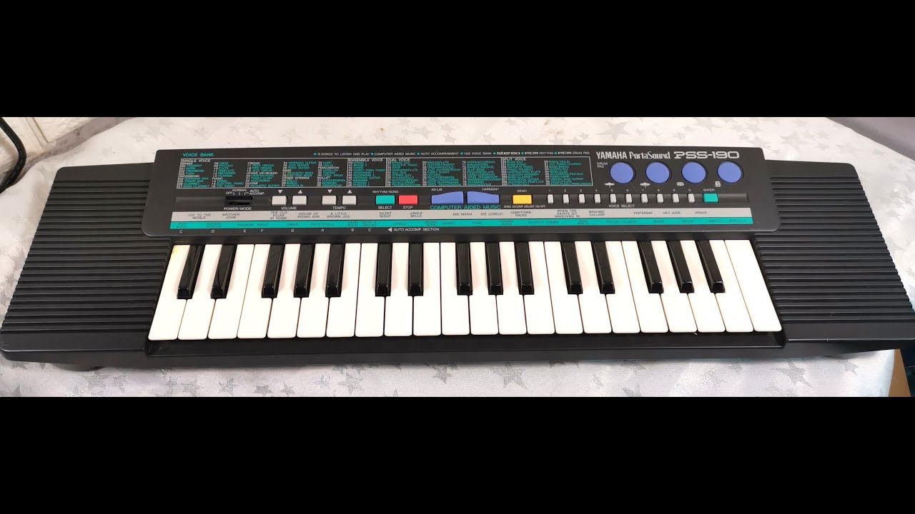 Yamaha Portasound PSS 190 1990