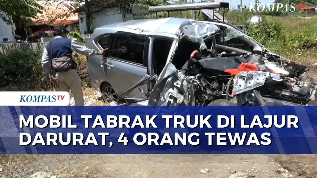 Kecelakaan Maut di Tol PejaganPemalang, 4 Pemudik Asal Bekasi Tewas | SAPA MALAM