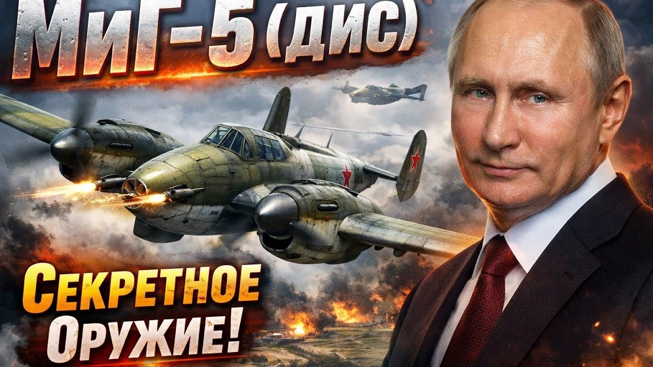МиГ-5 (ДИС) — Секретный Советский Истребитель, о Котором Вы Не Знали! ✈️🔥