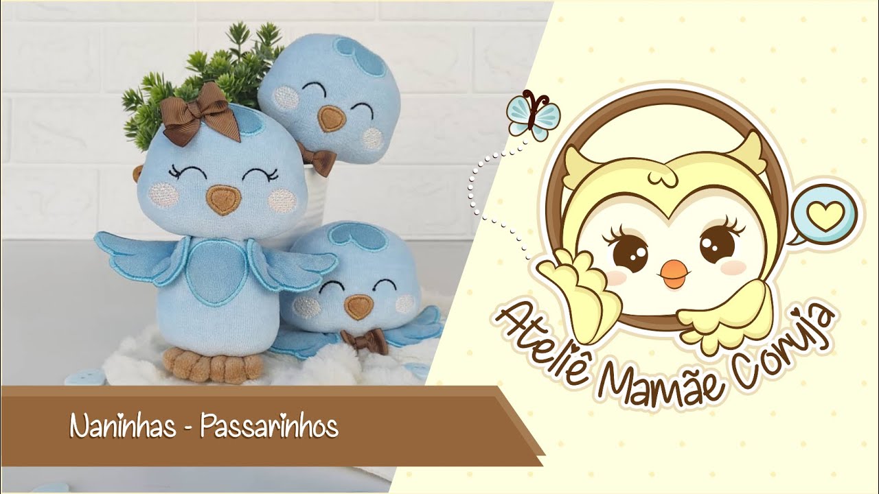 Naninhas Passarinhos [ITH] - Projeto na Bordadeira