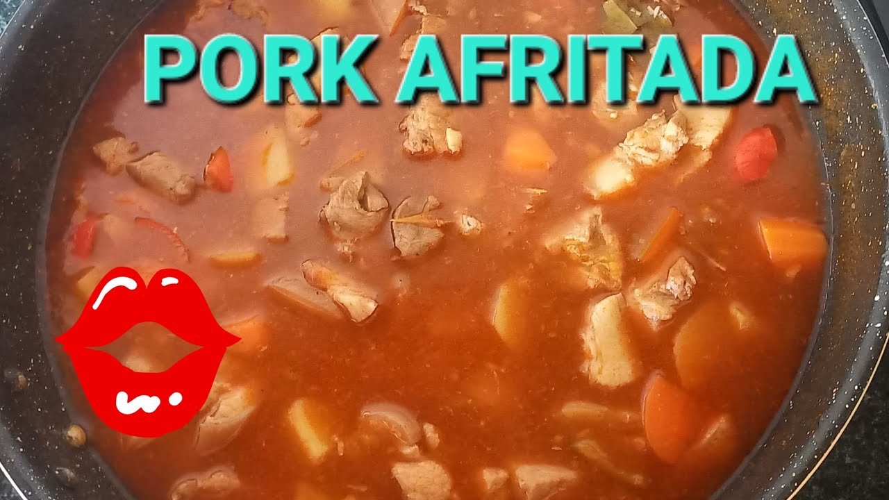 PORK AFRITADA..DI NA TAYO MAG DIET!!