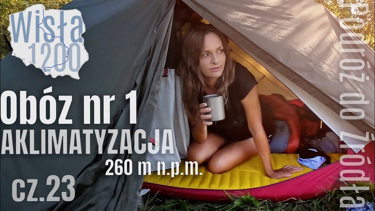 Zakładamy Ob&oacute;z nr 1 na Wyprawie Rowerowej  - aklimatyzacja - cz. 23 - na Około
