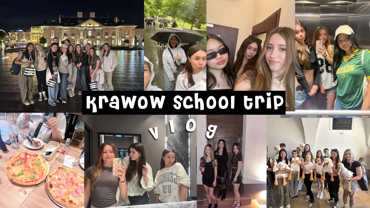 Krakow 2024 school trip!! *vlog*