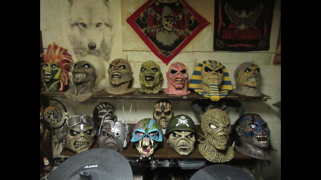Iron Maiden Eddie Masks,Dolls and Vic Rattle Head,Lemmy,War Pig,Alice Cooper and more!!!