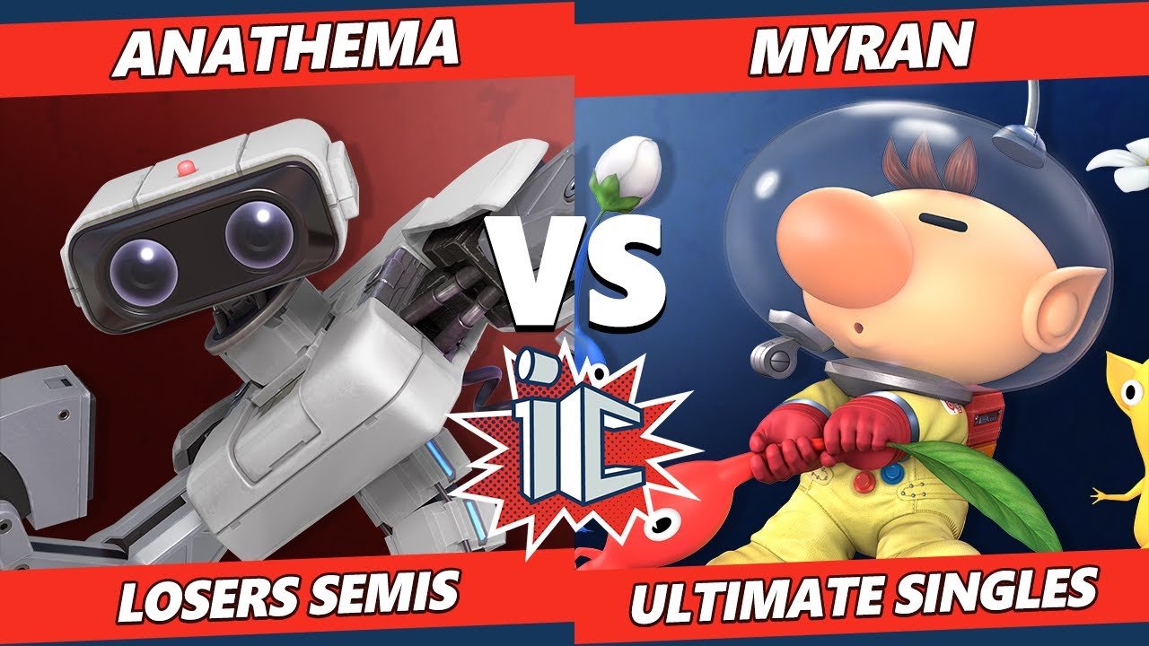 InfinityCON 2022 Losers Semis - Myran (Olimar) Vs. Anathema (ROB) SSBU Ultimate Tournament