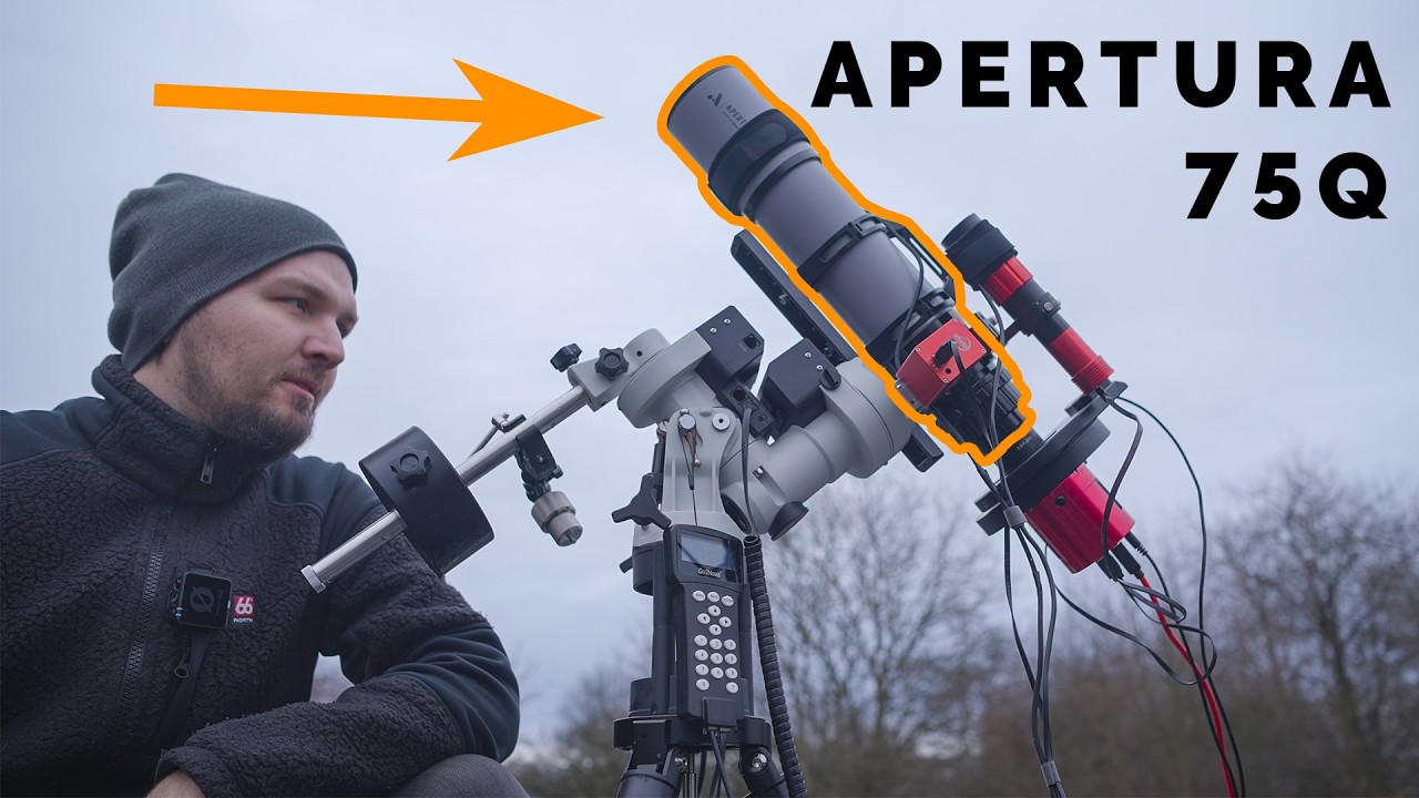 Apertura 75Q petzval quintuplet TELESCOPE and optional 0.75x reducer REVIEW