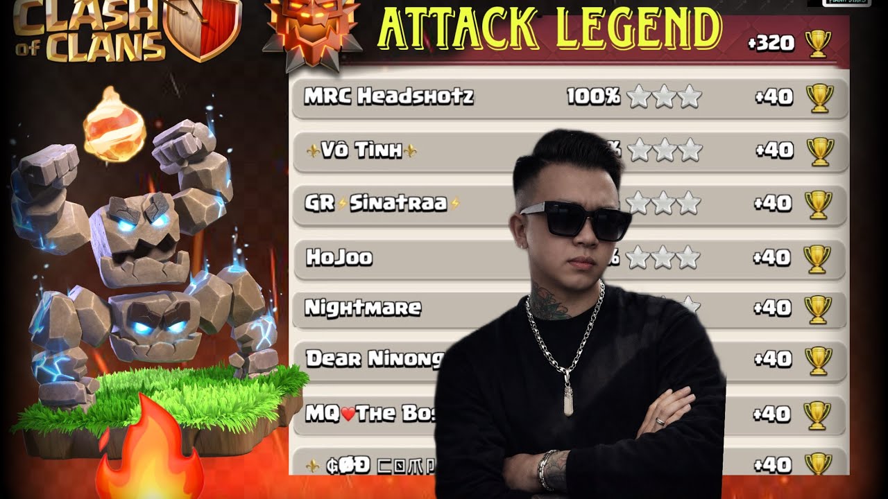 Manh STARs | DAY 18 | Fireball + Meteor Golem + Thrower OP Legend League Attack Strategy