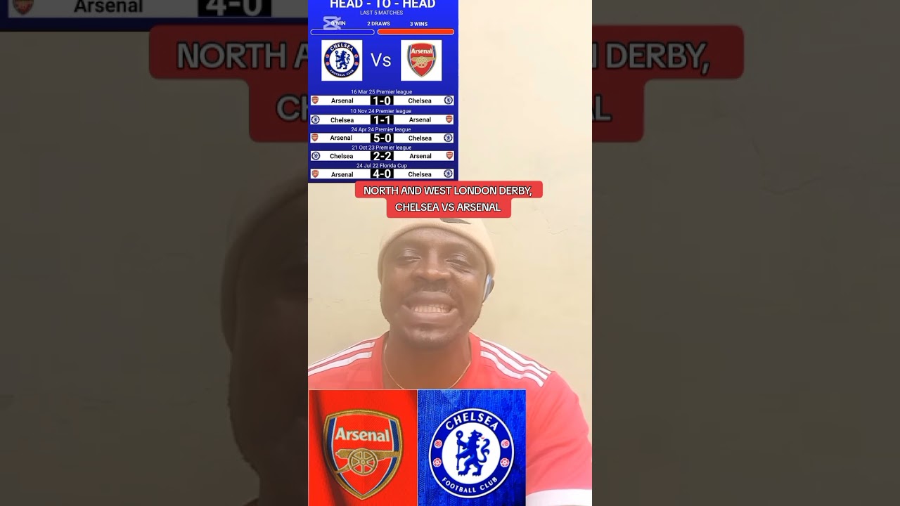 NORTH AND WEST LONDON DERBY, CHELSEA VS ARSENAL @UZ_4SHOW 