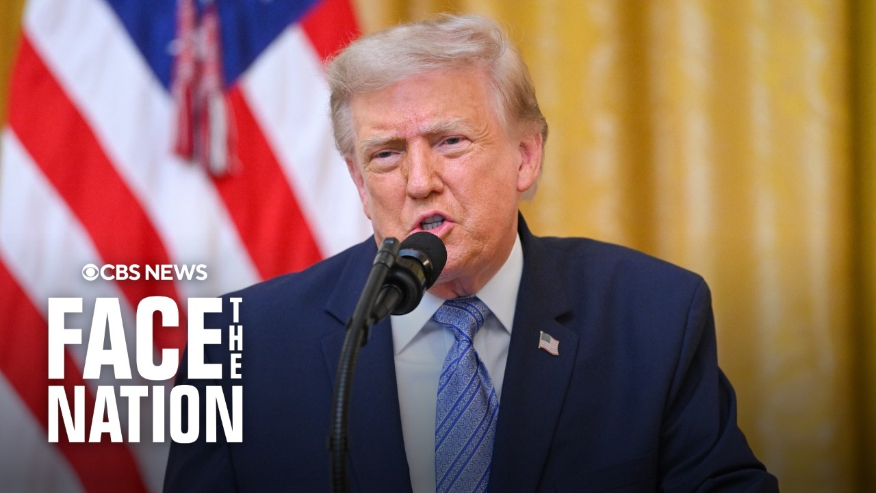 Trump alleges Chinese involvement in U.S. elections in White House speech | Face the Nation