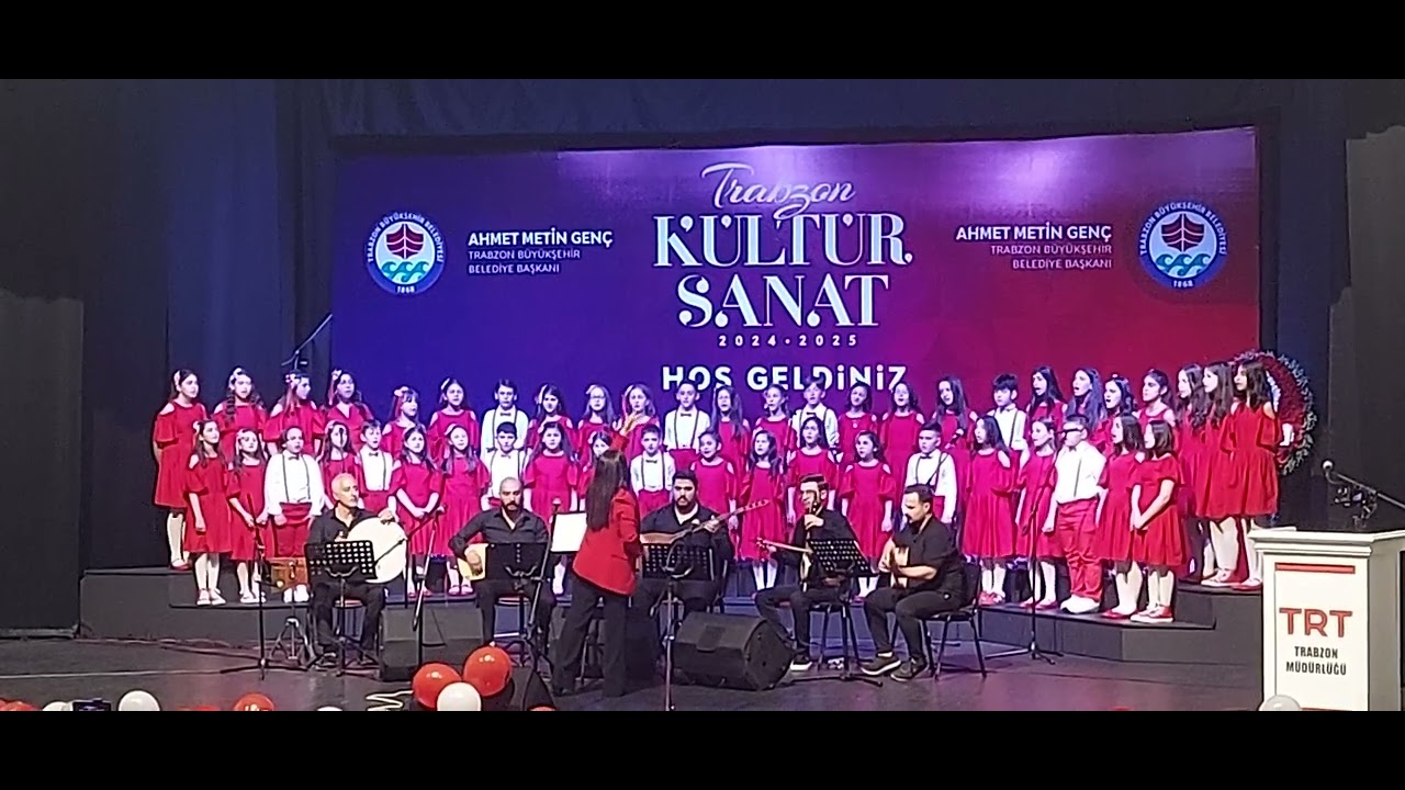 TRT Trabzon Türk Halk Müziği Çocuk Korosu 23 Nisan 2025