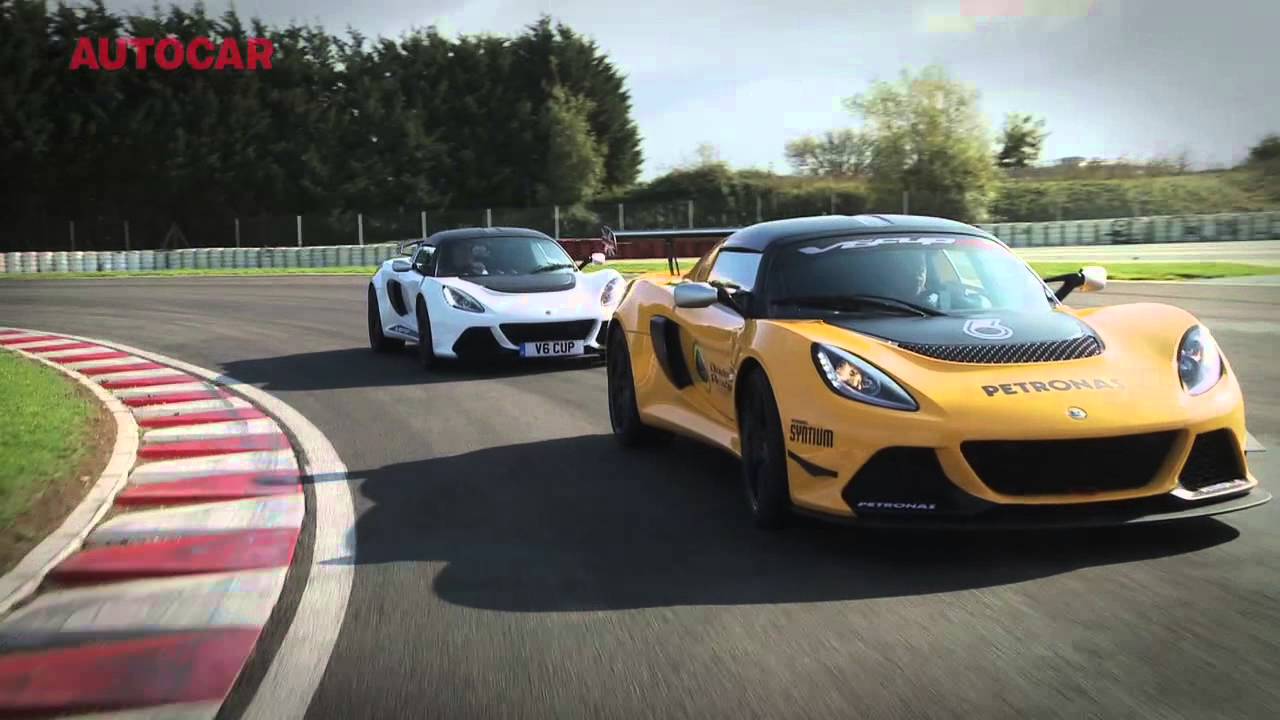 Lotus Exige V6 Cup - road car vs race car - autocar.co.uk