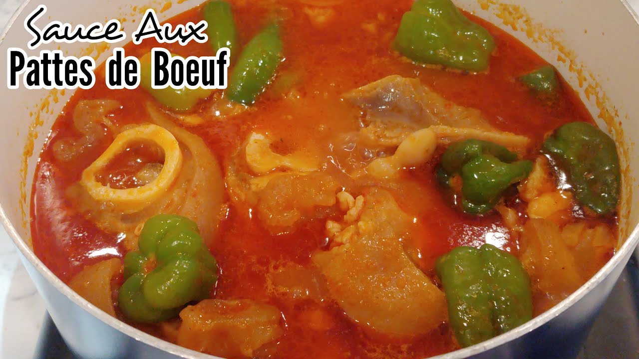 Sauce Pattes De Boeuf || Gnifoti Dessi || Blôkôtô || Cow Foot Soup