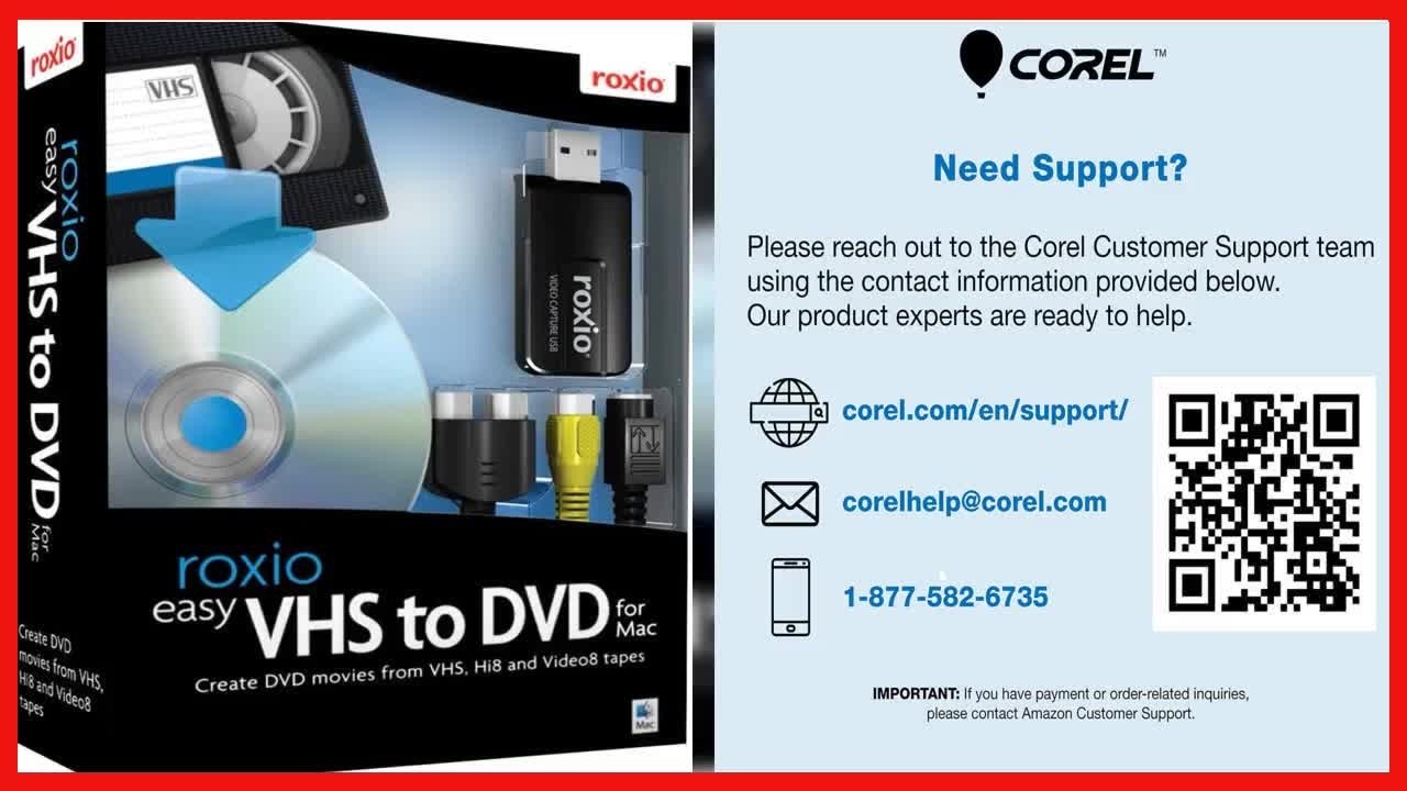 Easily Convert Your Old VHS and Hi8 Tapes to Digital with Roxio Easy VHS to DVD for Mac