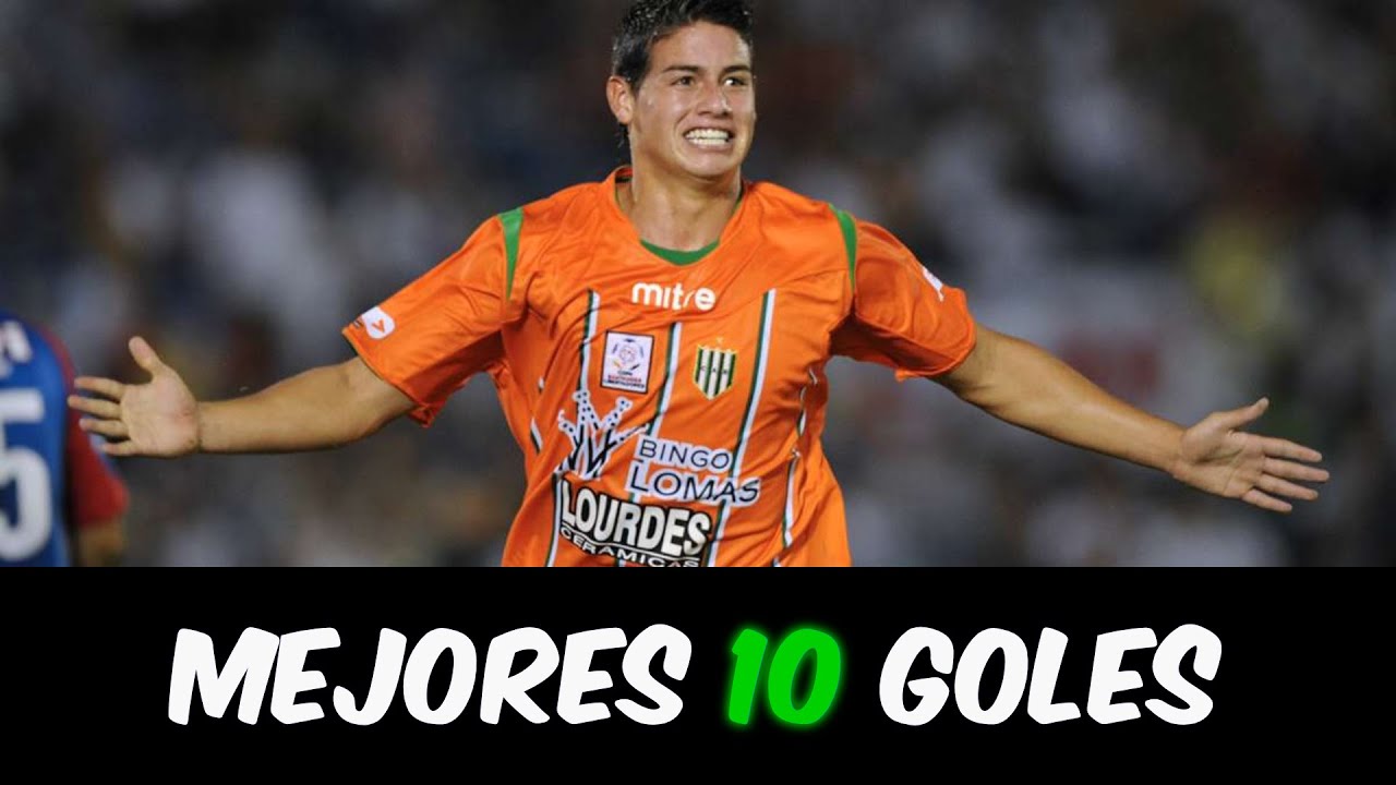 Mejores 10 goles de James Rodríguez en Banfield.