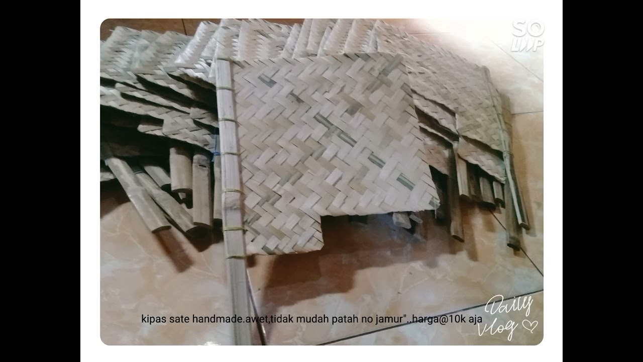 kipas sate handmade