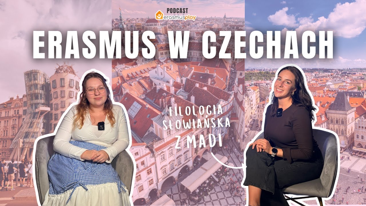 ERASMUS w CZECHACH: Ołomuniec i Praga z Madi (+Madryt) | Podcast Erasmus Play #14