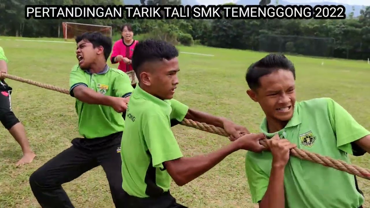 KEJOHANAN SUKAN SMK TEMENGGONG 2022(ACARA TARIK TALI AKHIR)