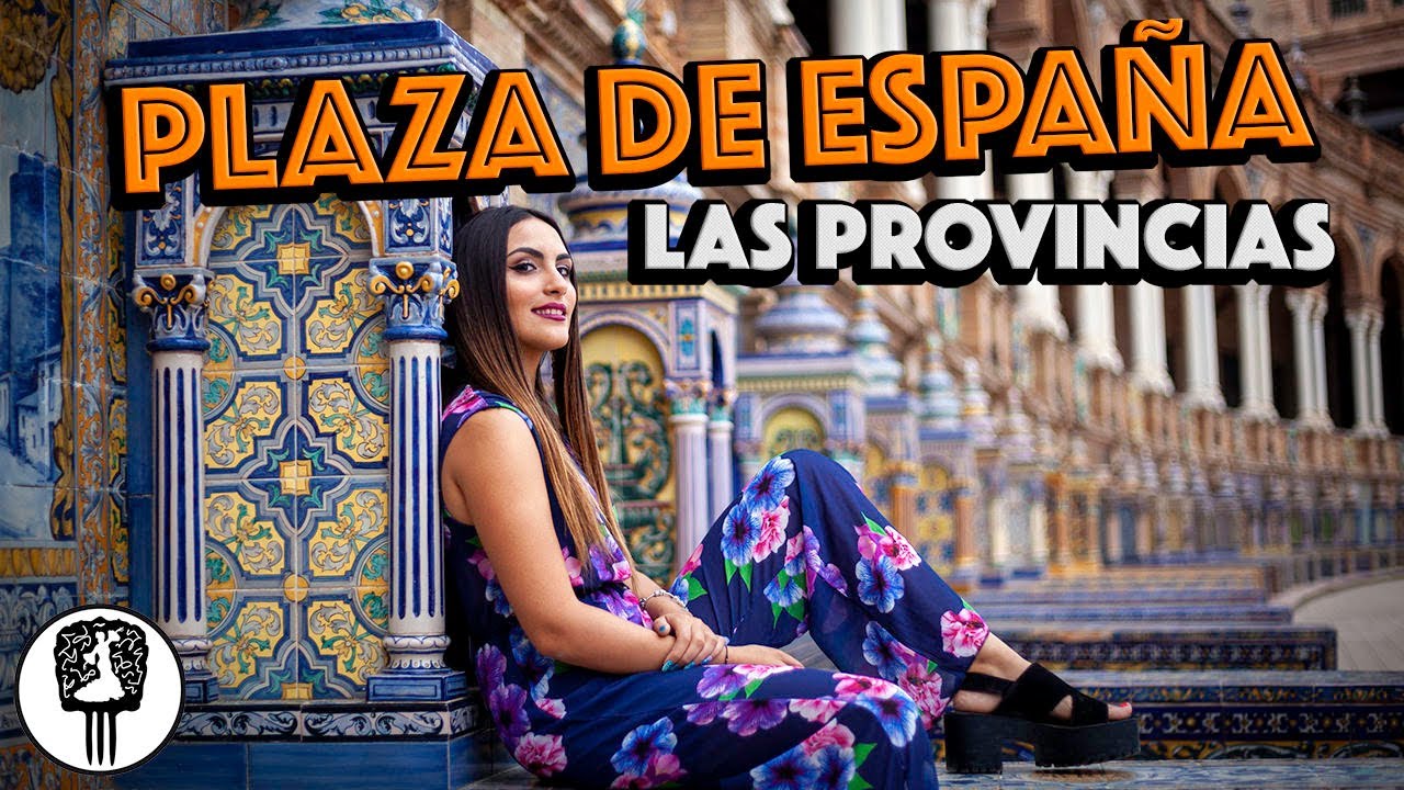 Qué ver en SEVILLA #014 💺 Los bancos de la PLAZA DE ESPAÑA 🇪🇸