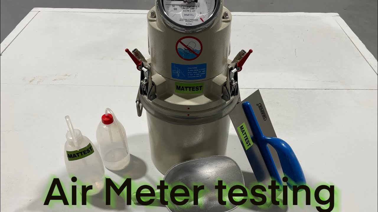 Air Content - Pressure Method - Mattest
