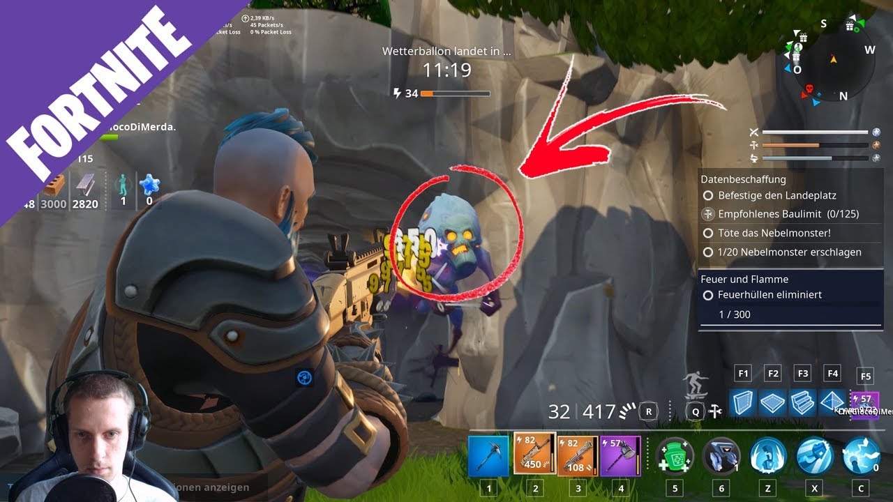 FORTNITE - PvE - Hauptauftrag: Pflück mir ein paar Nebelmonster (GUIDE)