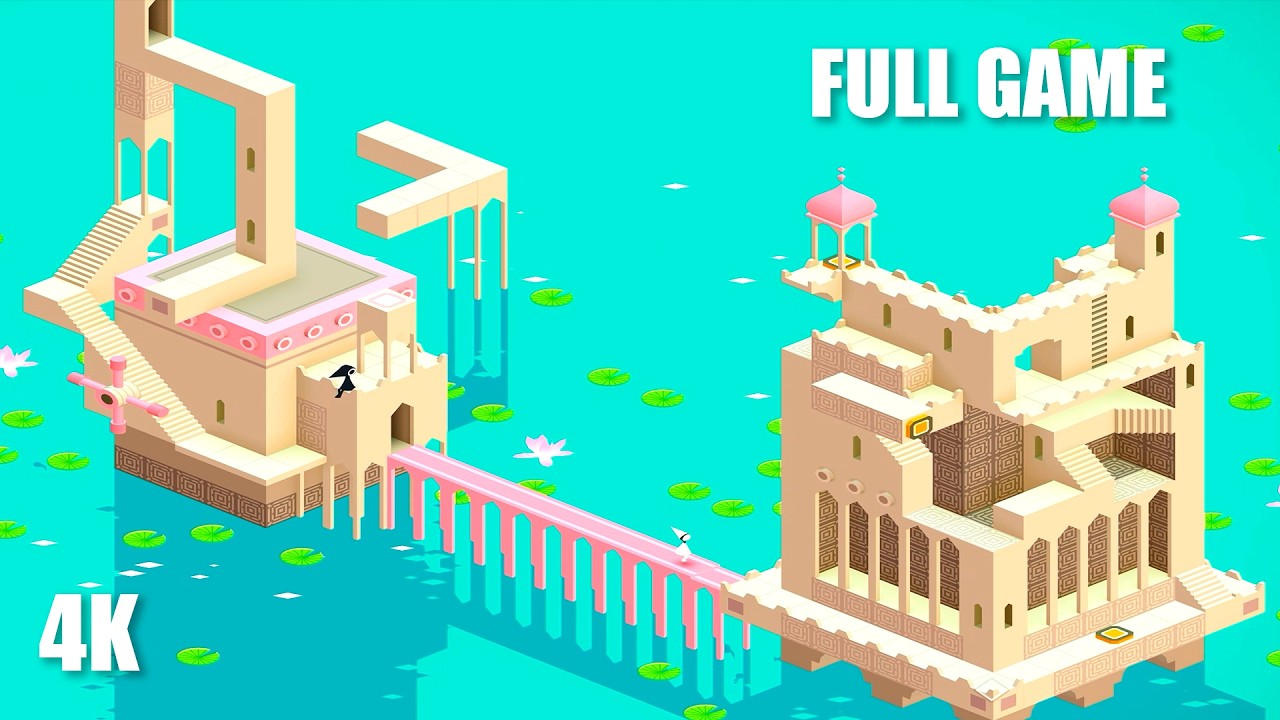 MONUMENT VALLEY: Full Game (4K No Commentary) &ndash; No Loading Screens / Relaxing Journey