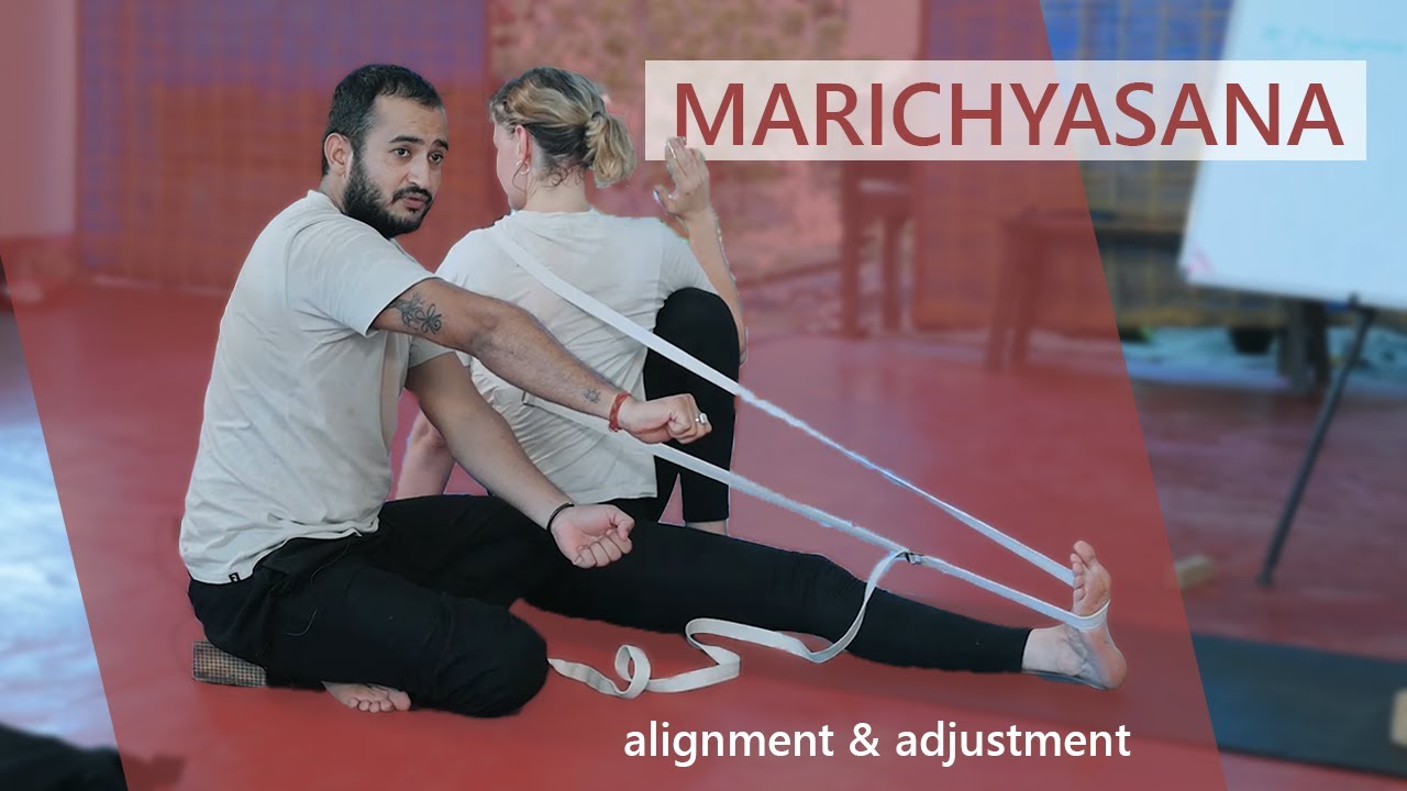 How to do Marichyasana (Sage Marichi's yoga pose) - correct alignment & adjustment