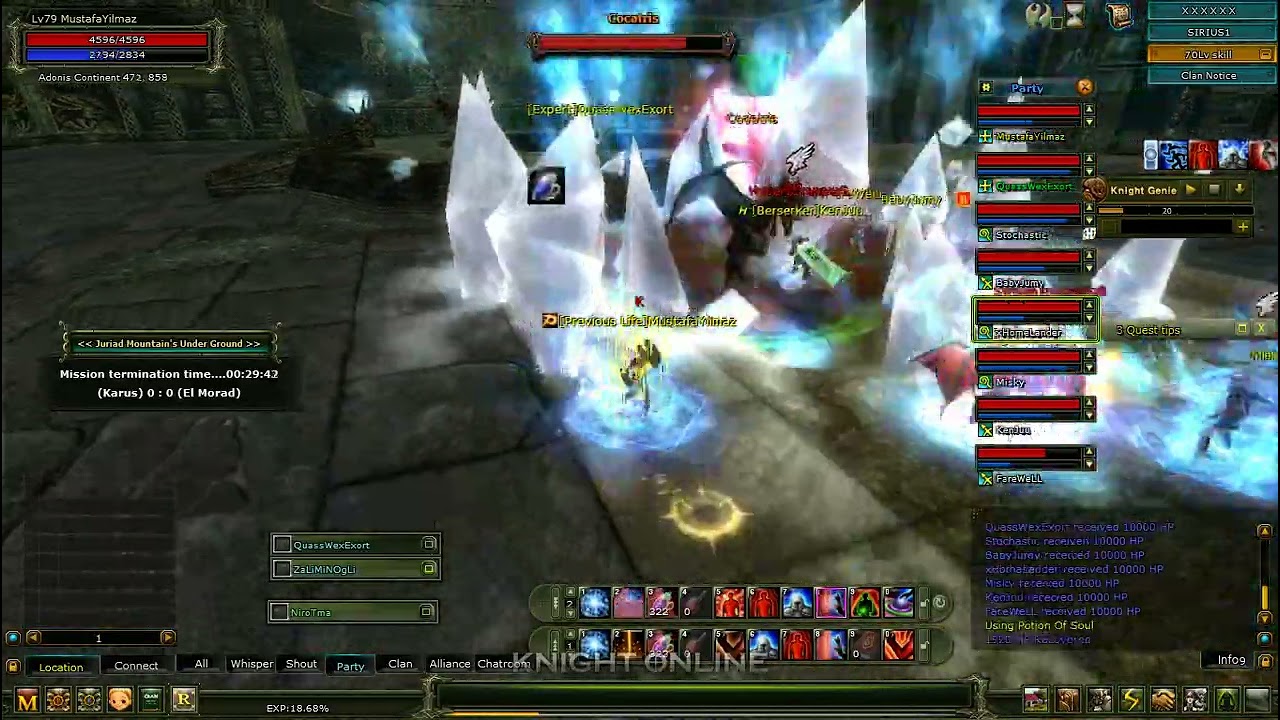 Knight Online Juraid Mountain